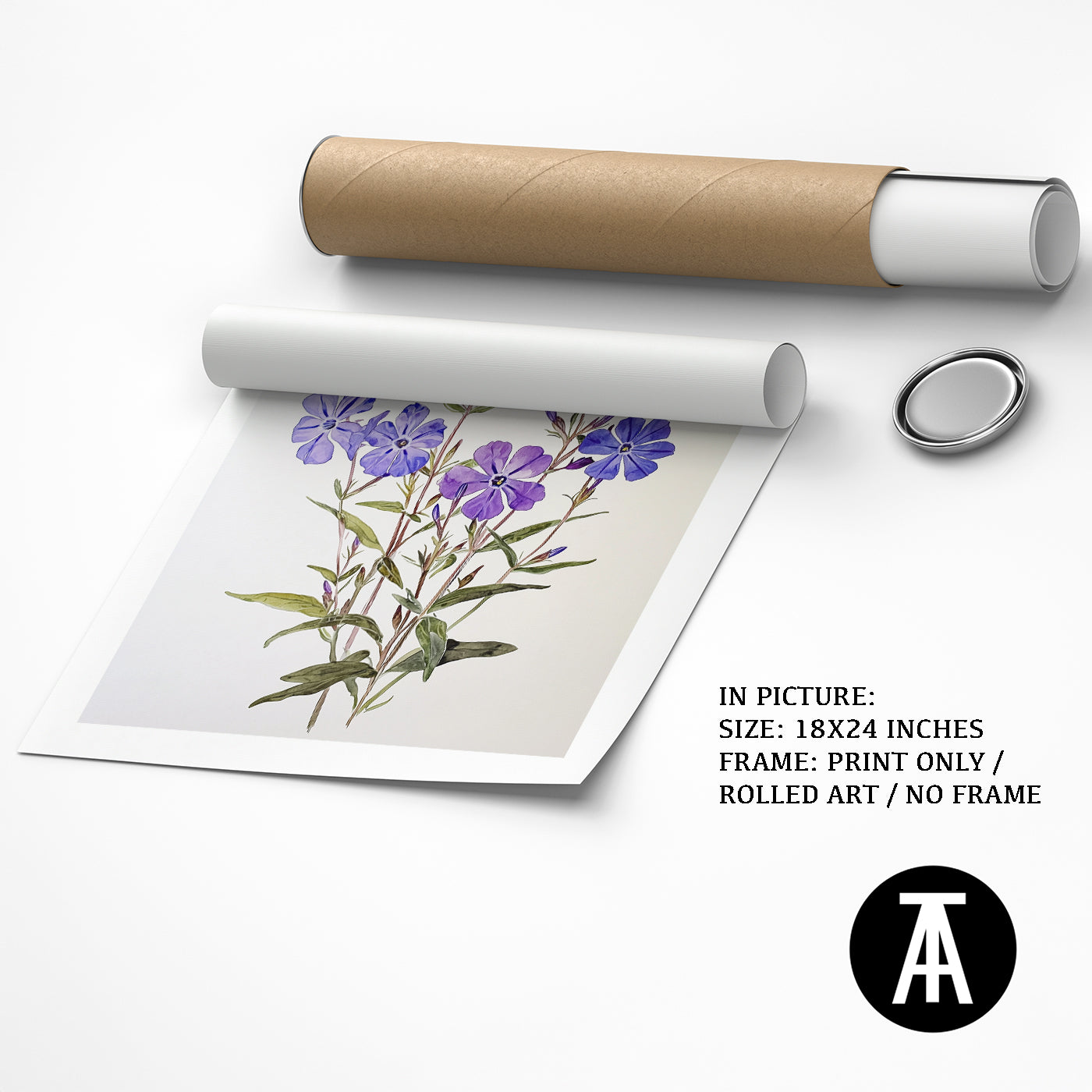 Artwork as Print Only or Rolled Art