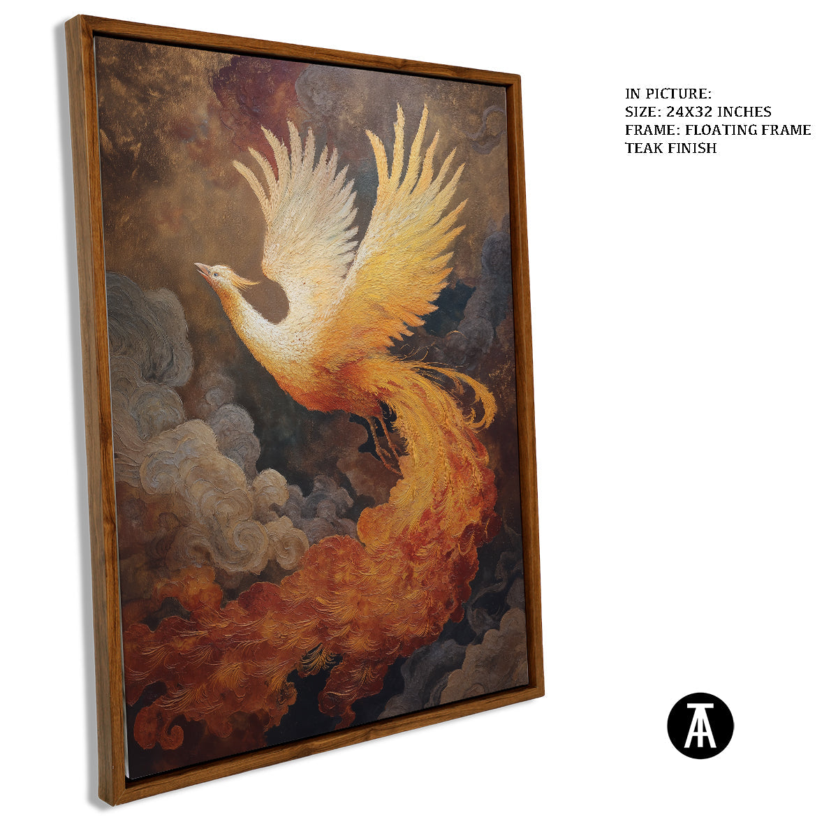 Artwork in Floating Frame