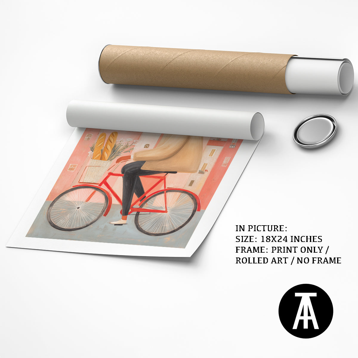 Artwork as Print Only or Rolled Art
