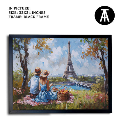 Artwork in Metal Earling Silver Frame