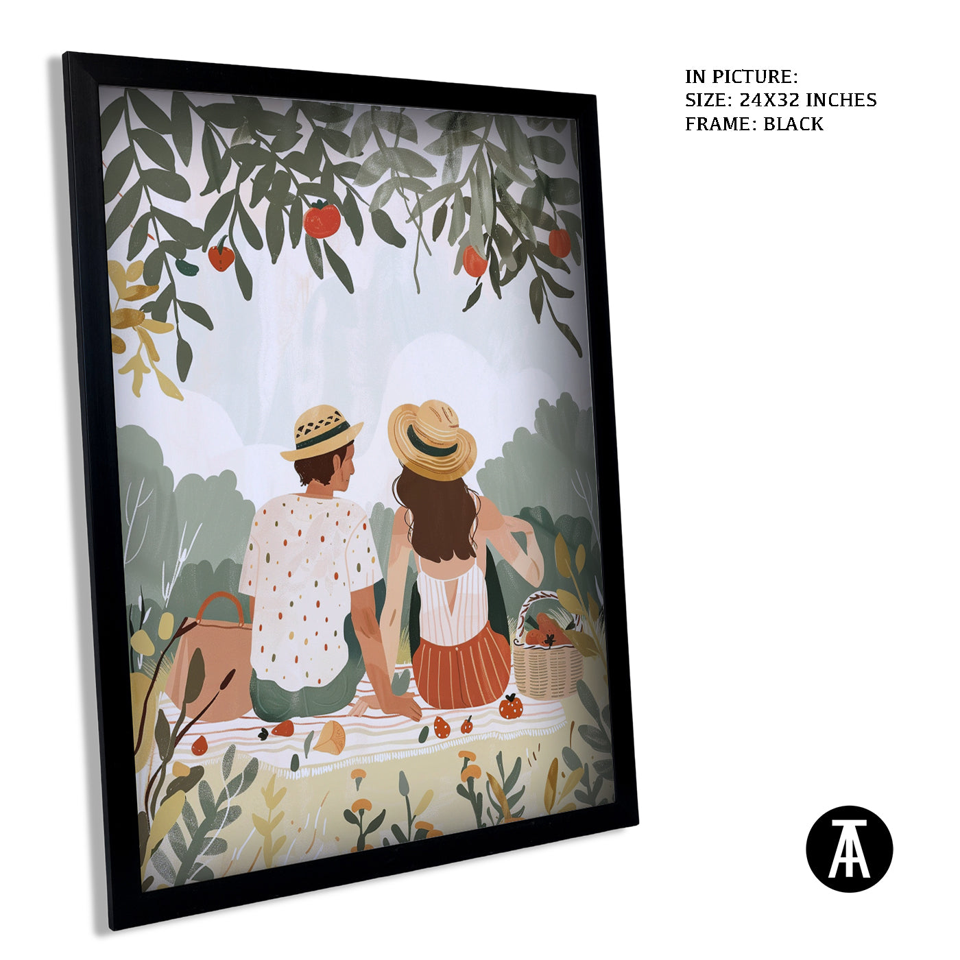 Artwork in Black Frame