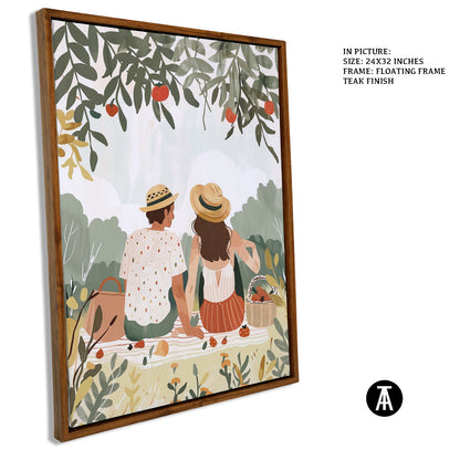 Artwork in Floating Frame