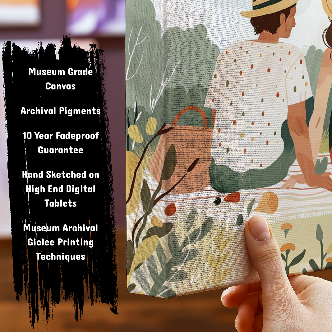 Information about Boho Art Canvas Art Print