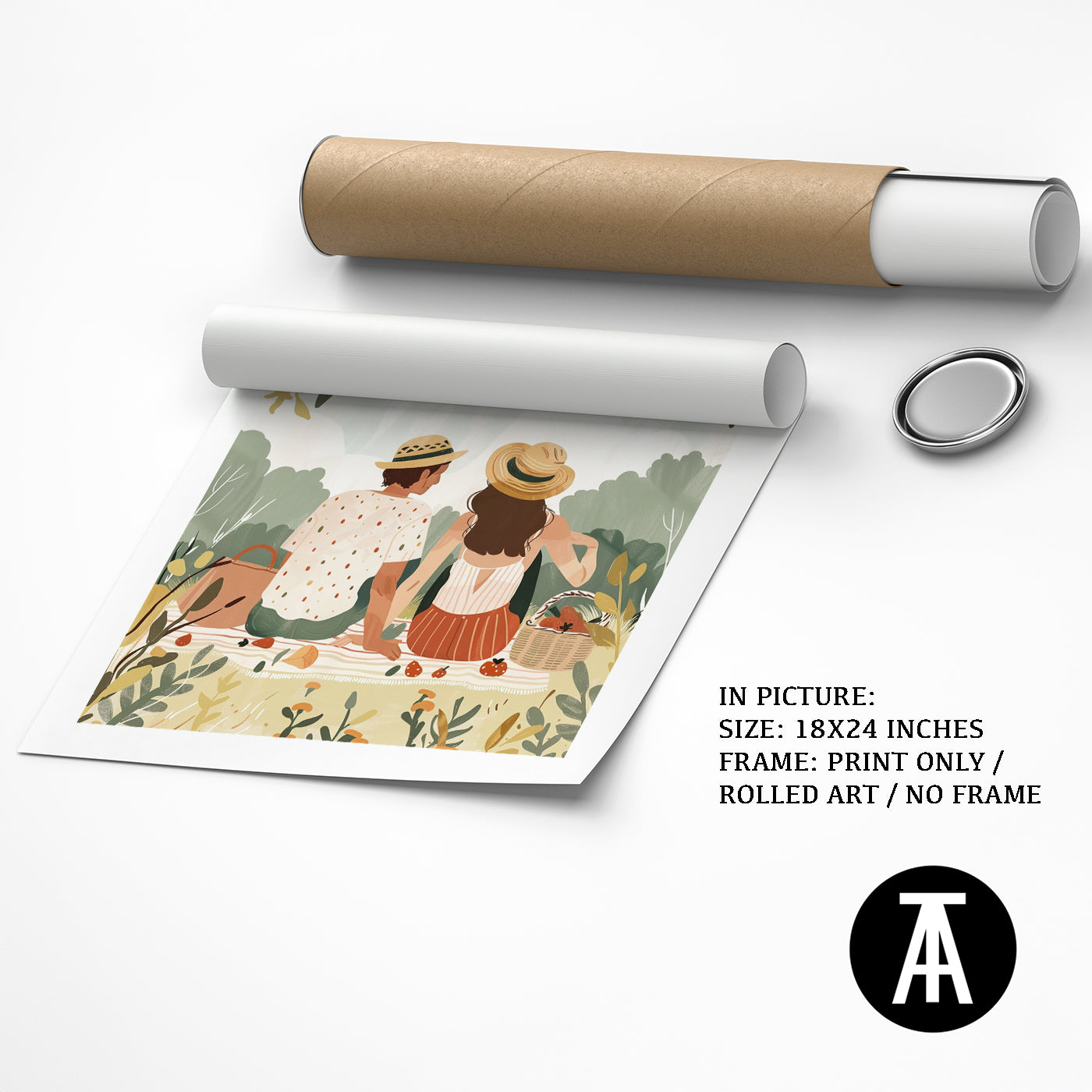 Artwork as Print Only or Rolled Art