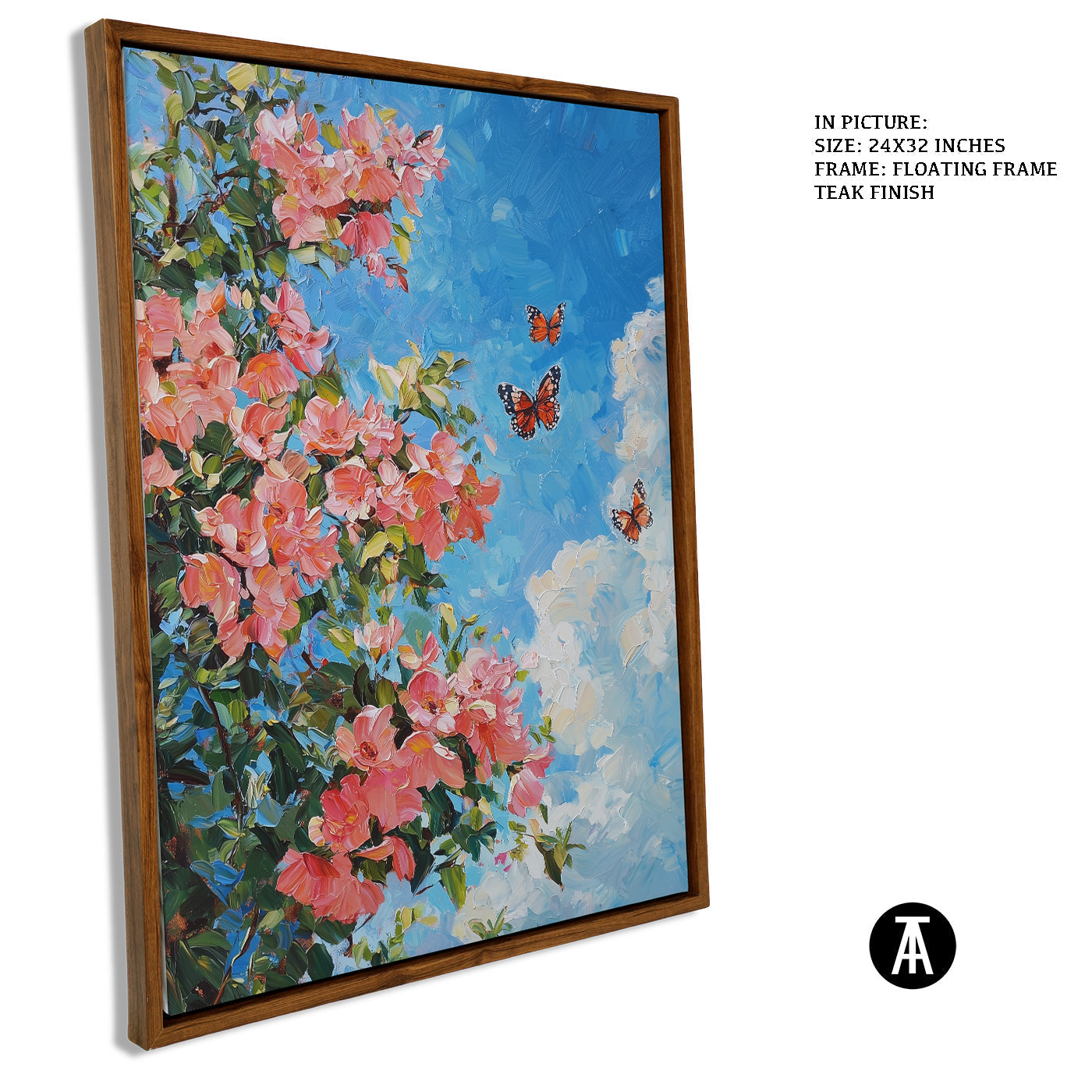 Artwork in Floating Frame