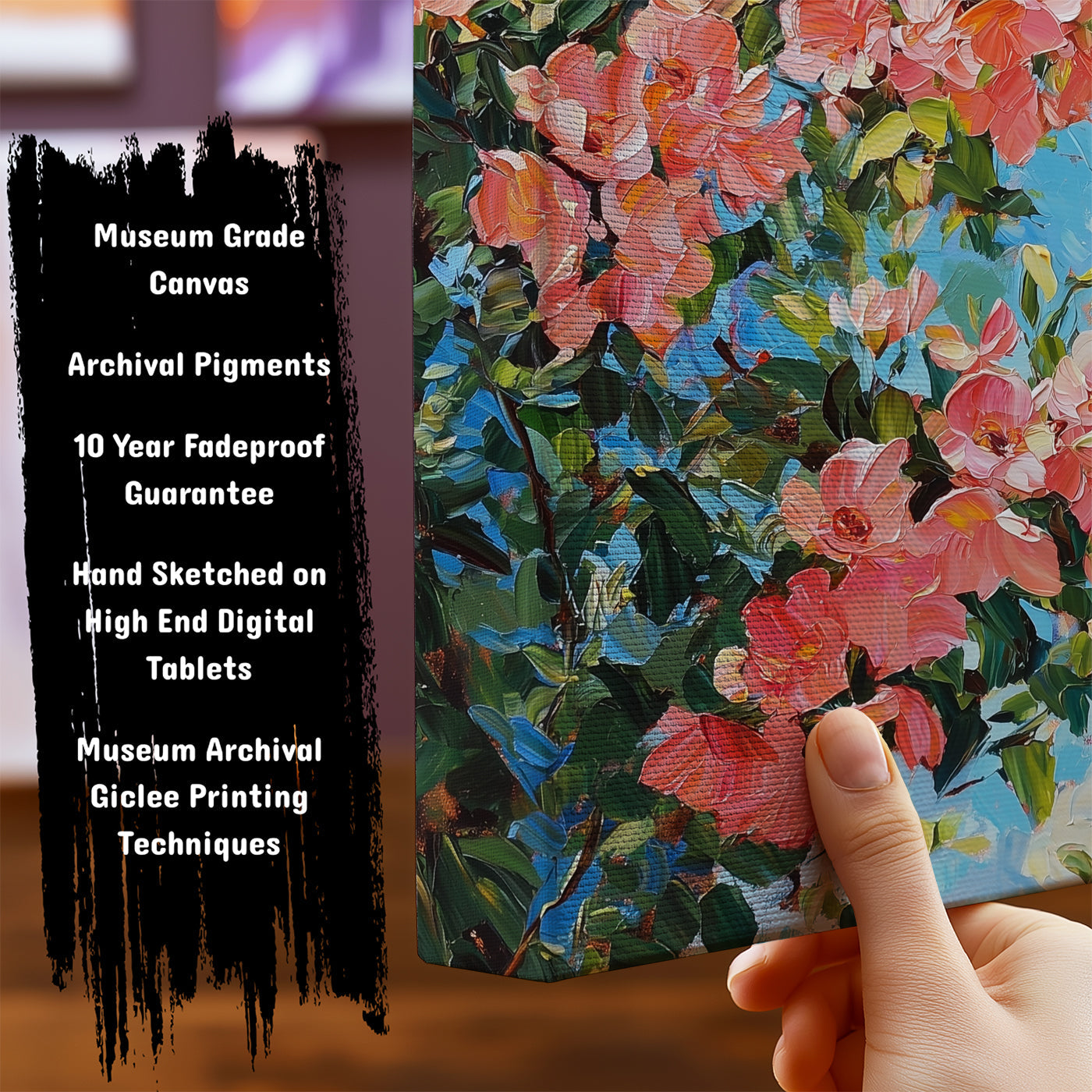 Information about Floral Botanical Canvas Art Print