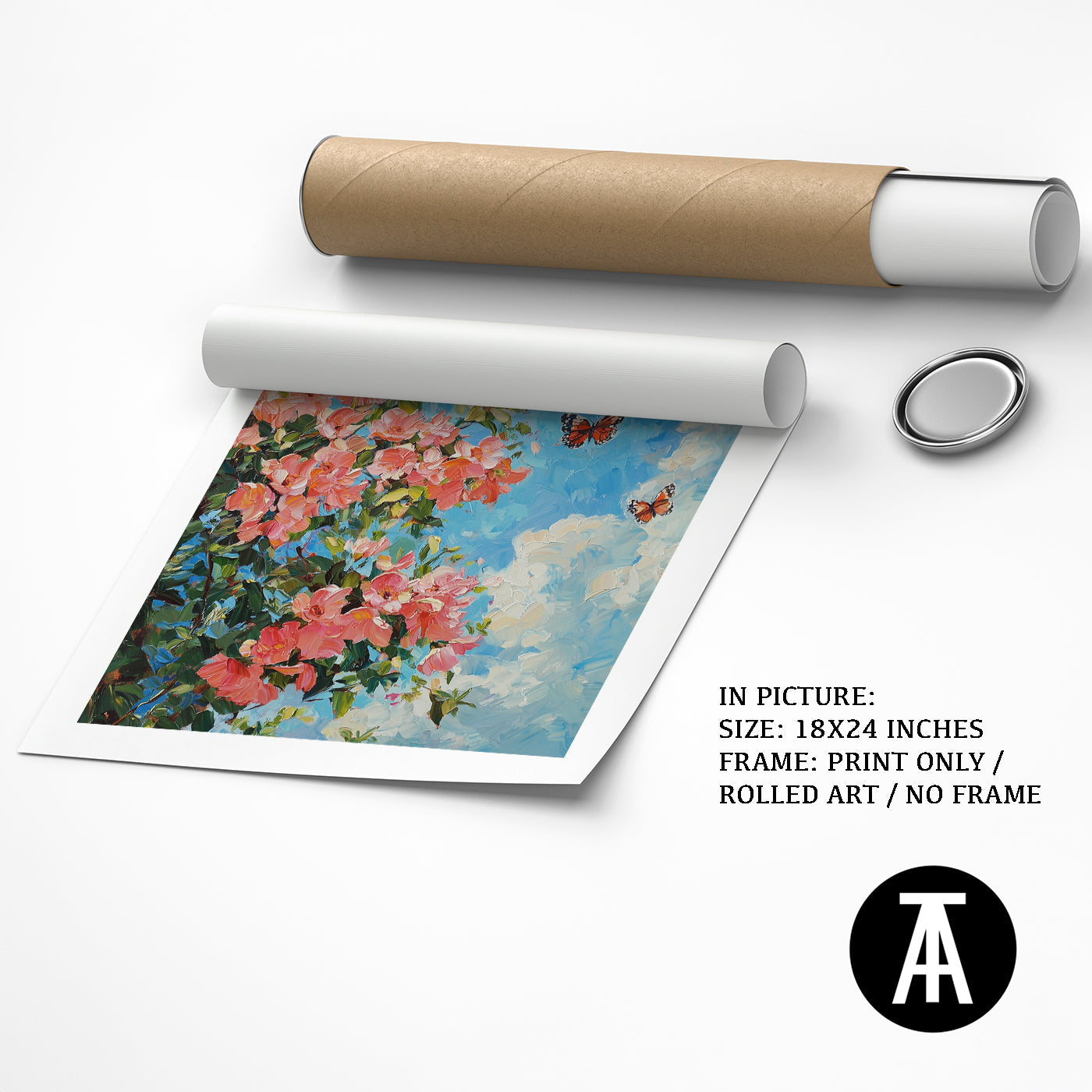 Artwork as Print Only or Rolled Art