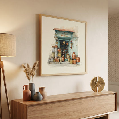 Indian Art in a Lifestyle Setting