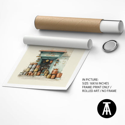 Artwork as Print Only / Rolled Art