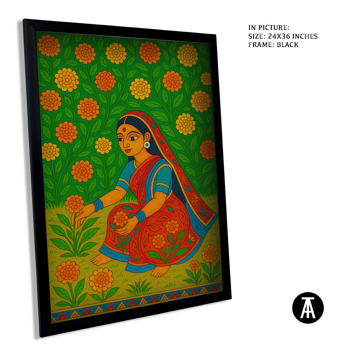 Artwork in Black Frame