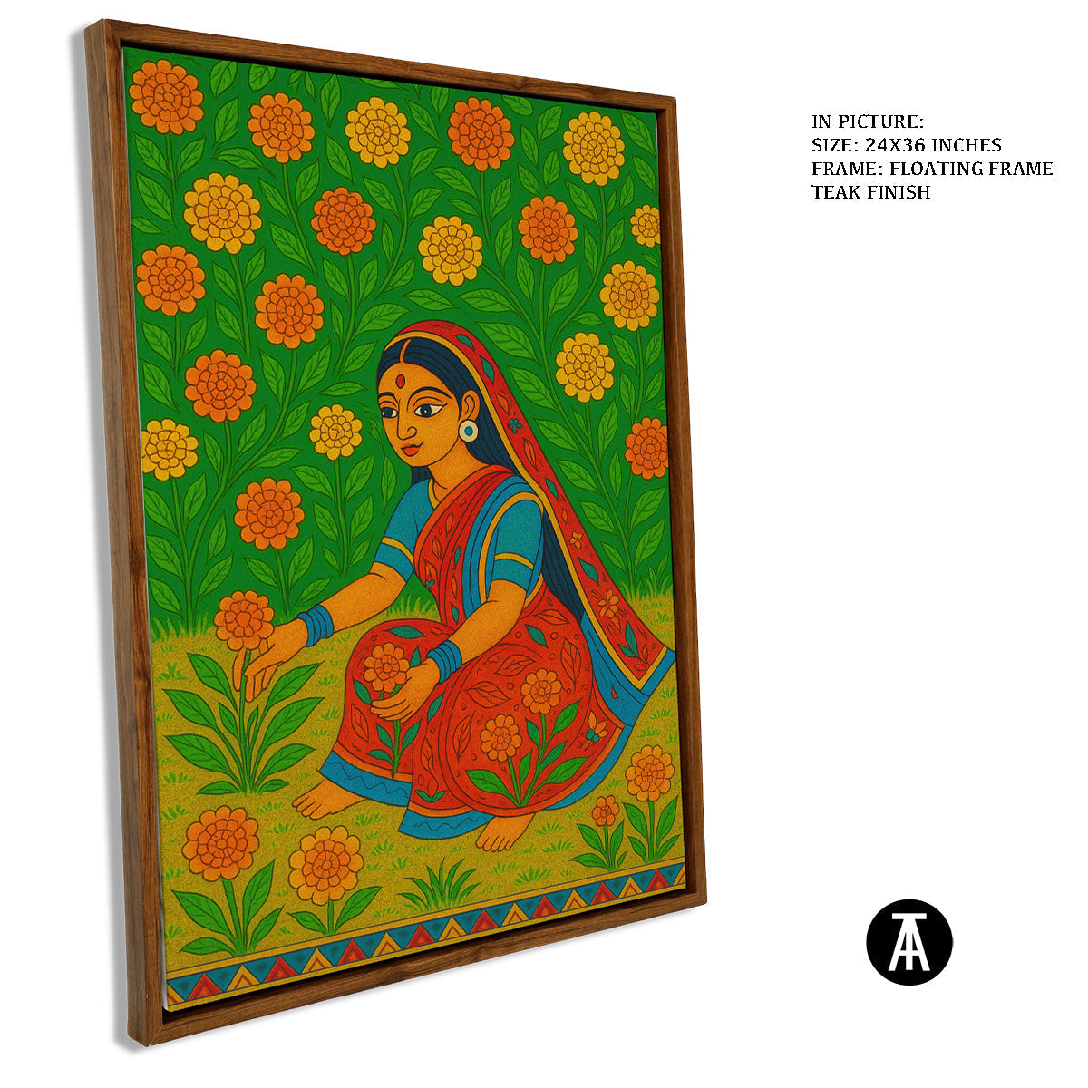 Artwork in Floating Frame