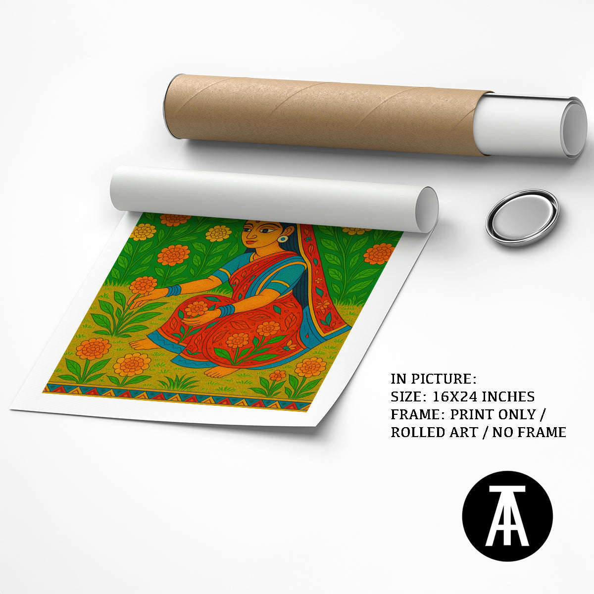 Artwork as Print Only / Rolled Art