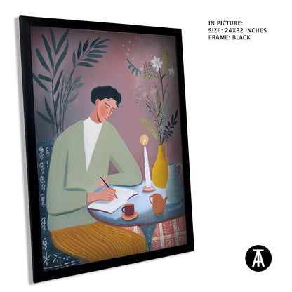 Artwork in Black Frame
