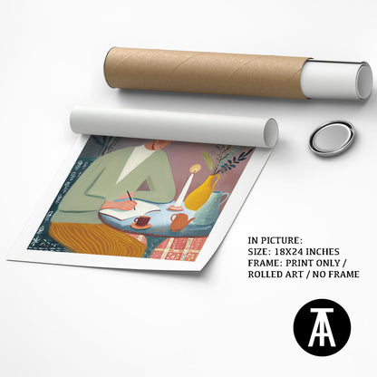 Artwork as Print Only or Rolled Art