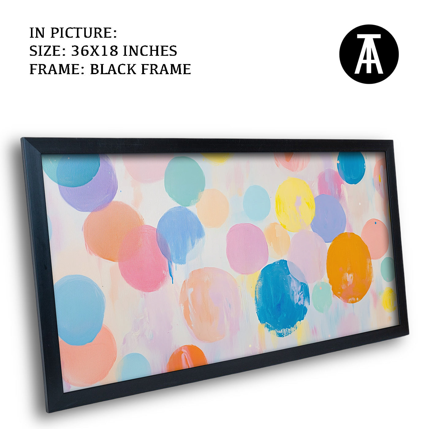 Artwork in Metal Earling Silver Frame