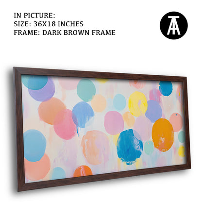 Artwork in Metal Champagne Gold Frame