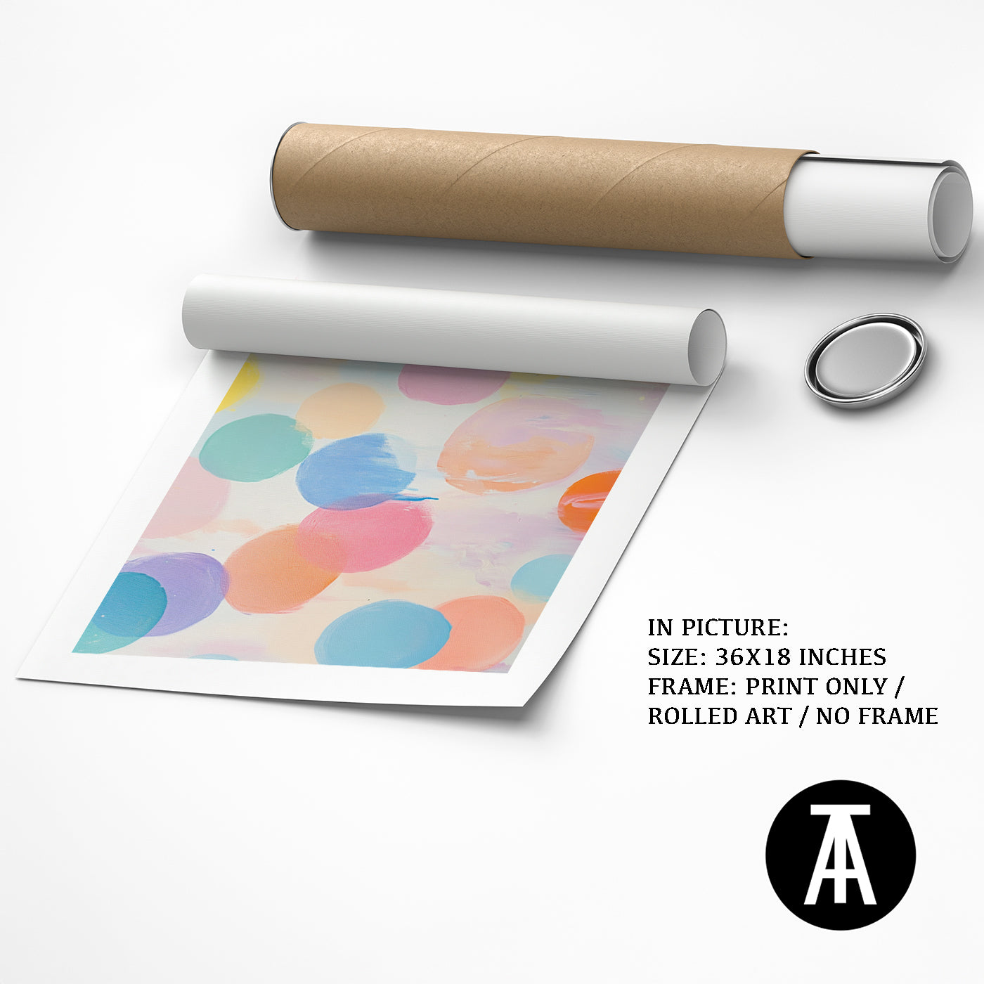 Artwork as Print Only or Rolled Art