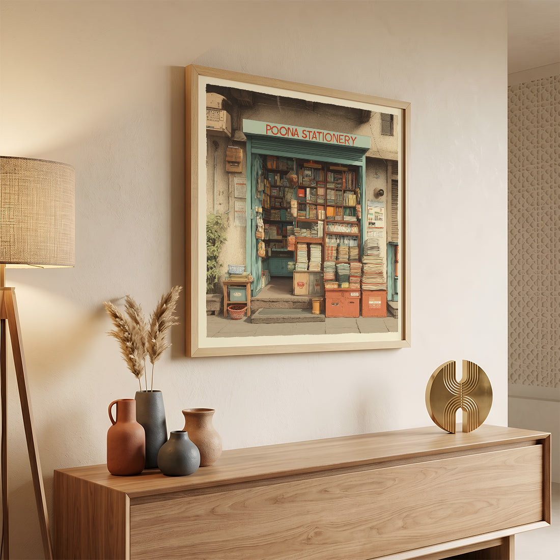 Indian Art in a Lifestyle Setting