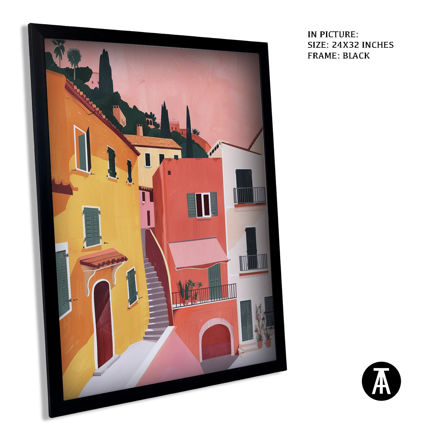 Artwork in Black Frame