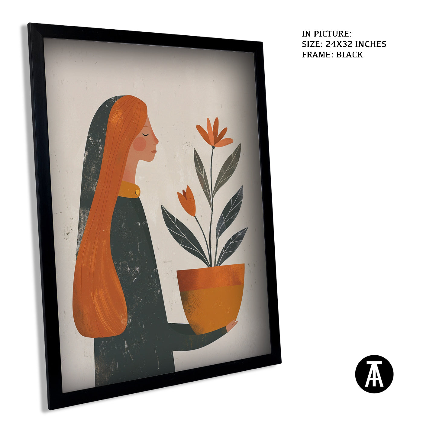 Artwork in Black Frame
