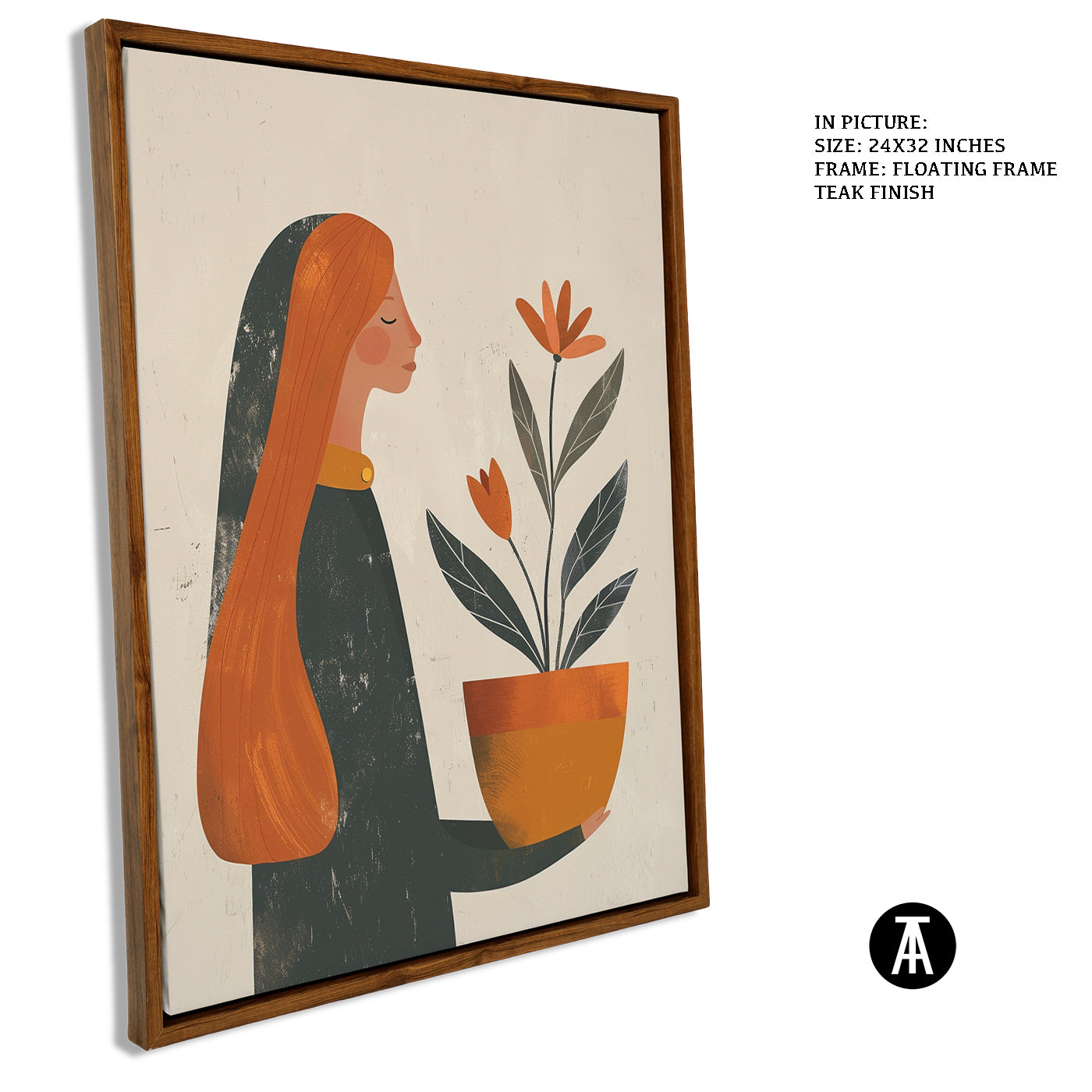 Artwork in Floating Frame