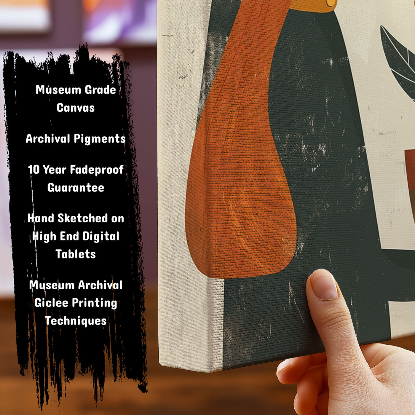 Information about Boho Art Canvas Art Print