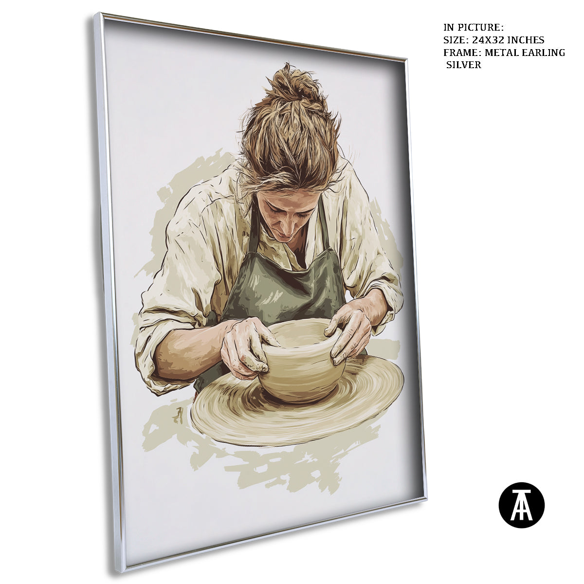 Artwork in Black Frame