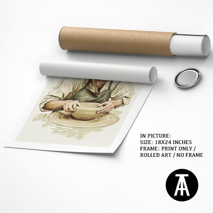 Artwork as Print Only or Rolled Art