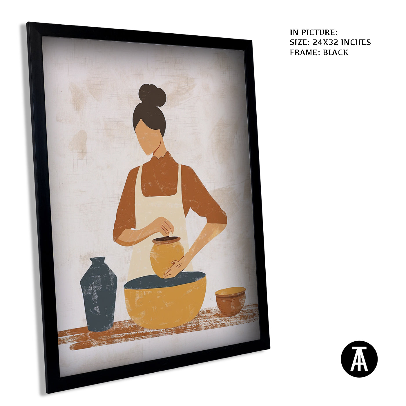 Artwork in Black Frame