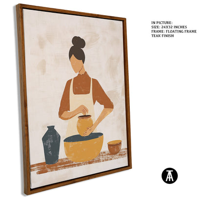 Artwork in Floating Frame