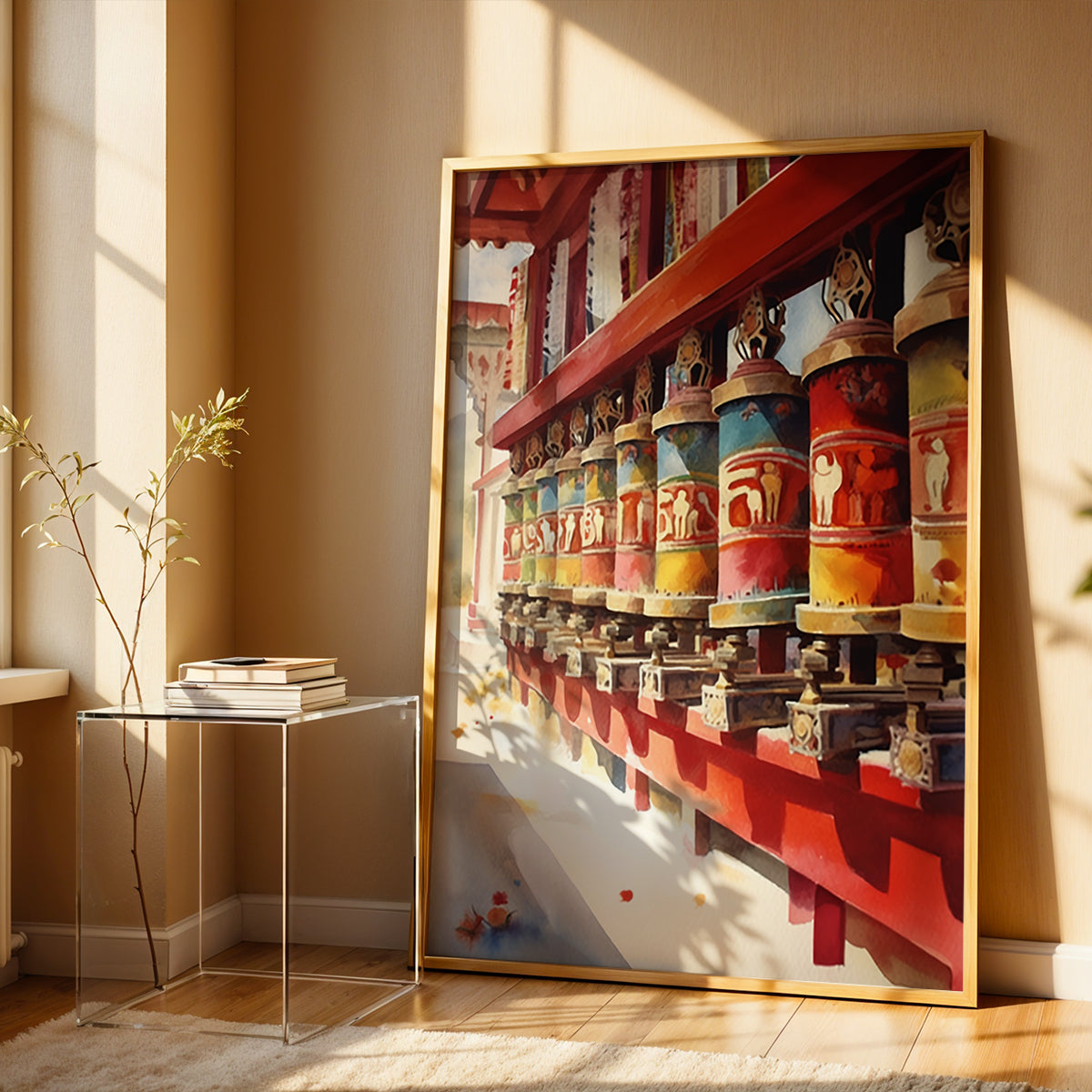 Limited Edition Painting in a Lifestyle Setting