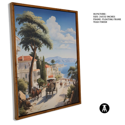 Artwork in Floating Frame