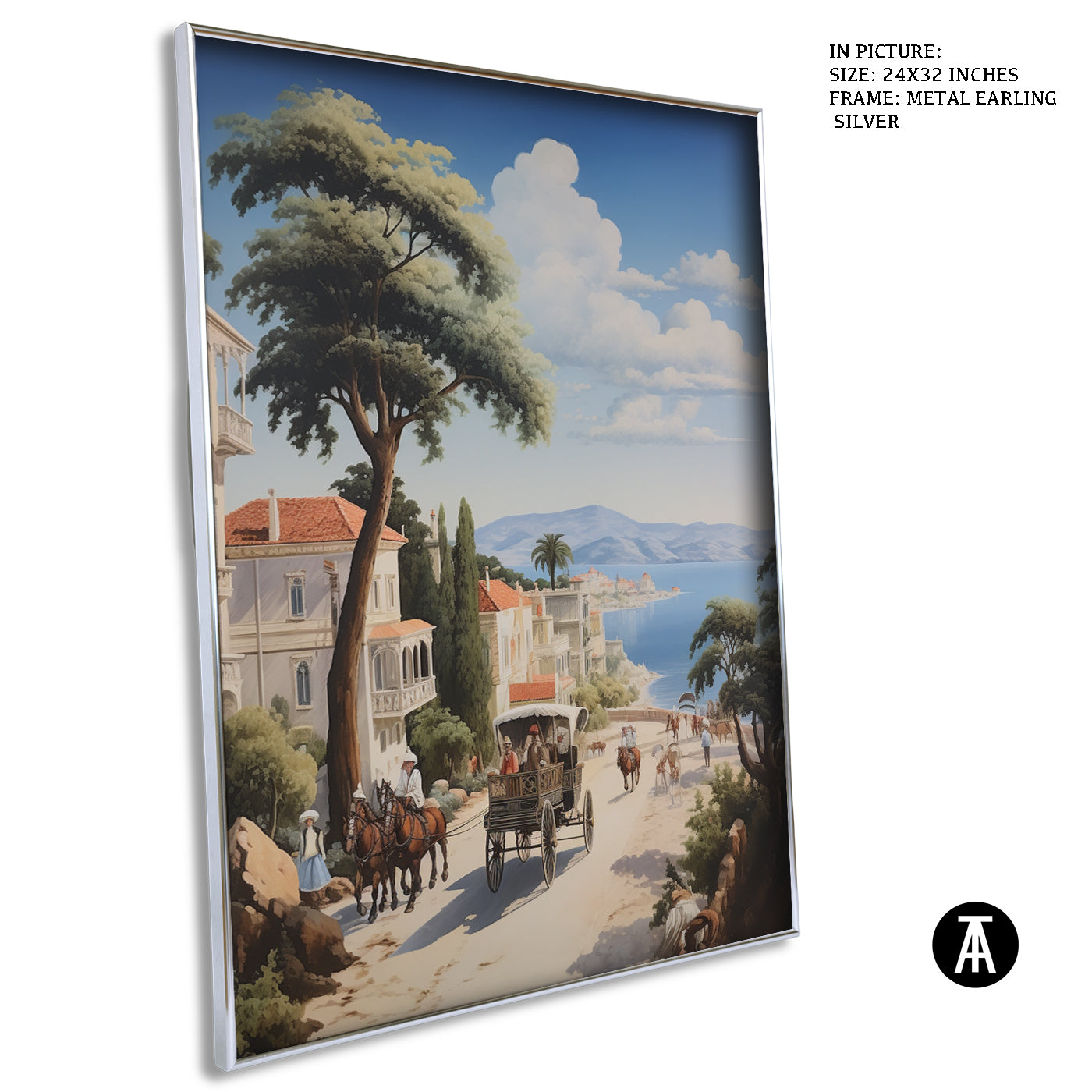 Artwork in Black Frame