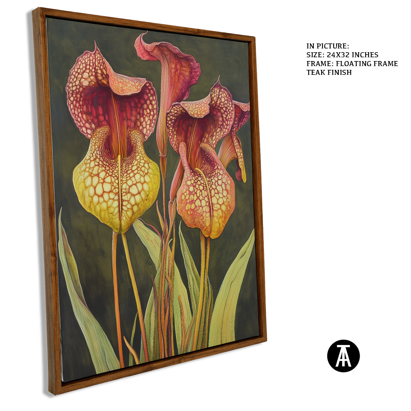 Artwork in Floating Frame