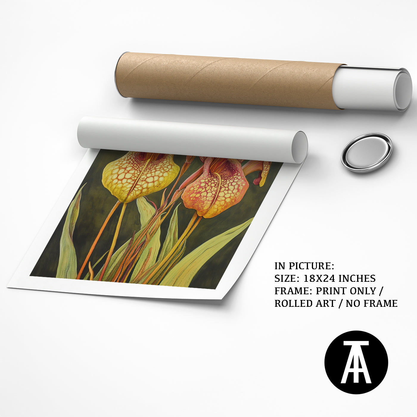 Artwork as Print Only or Rolled Art