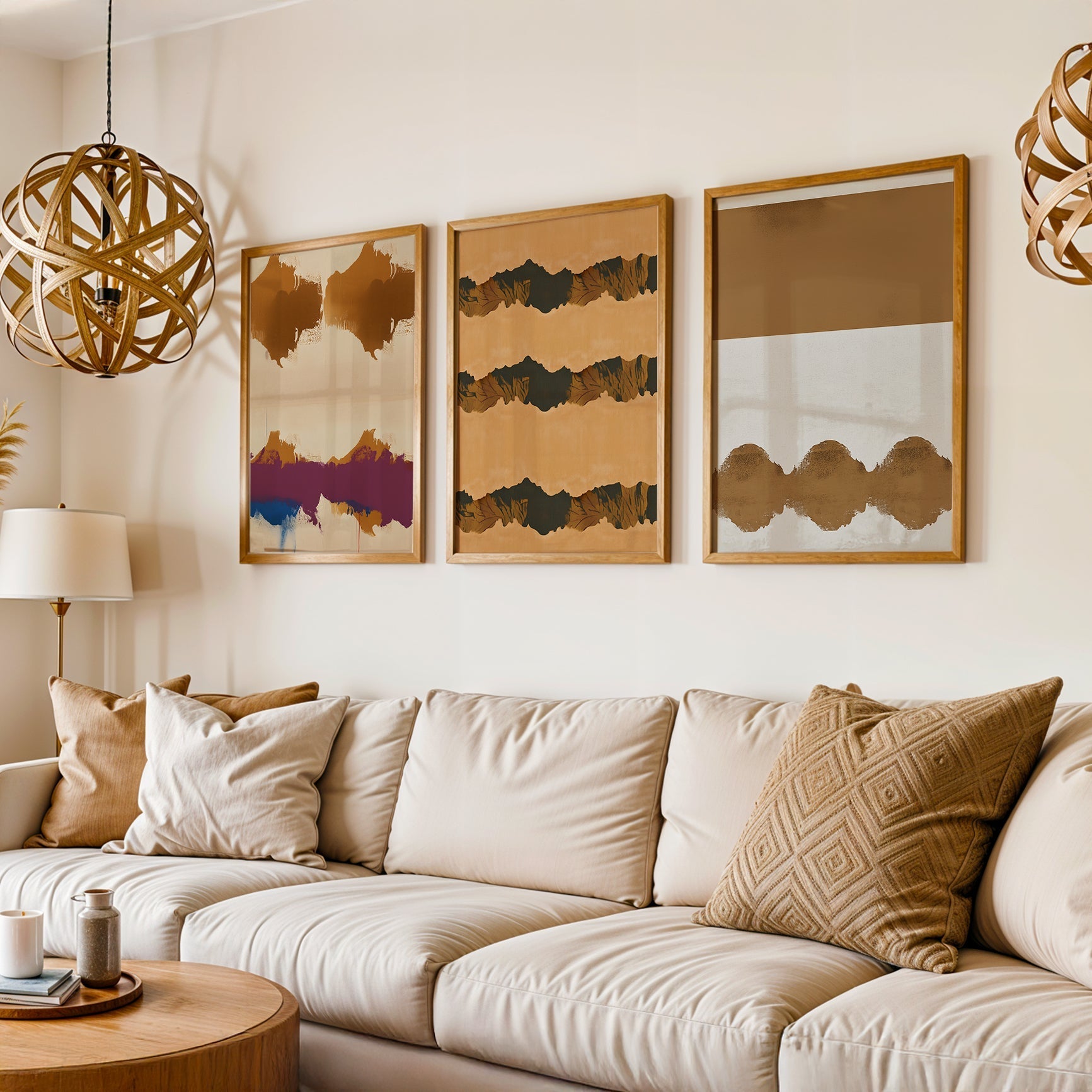 Gallery Wall Set in Lifestyle Setting