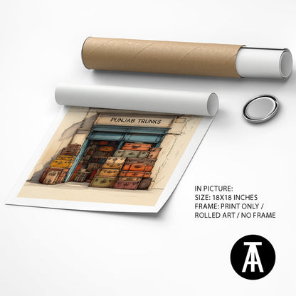 Artwork as Print Only / Rolled Art