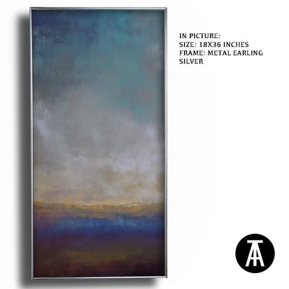 Artwork in Metal Earling Silver Frame