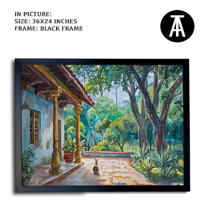 Artwork in Black Frame