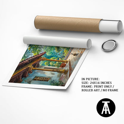Artwork as Print Only / Rolled Art
