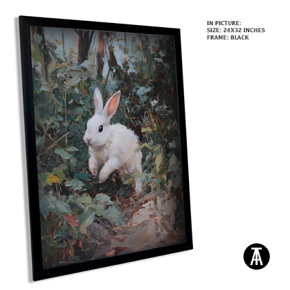 Artwork in Metal Earling Silver Frame