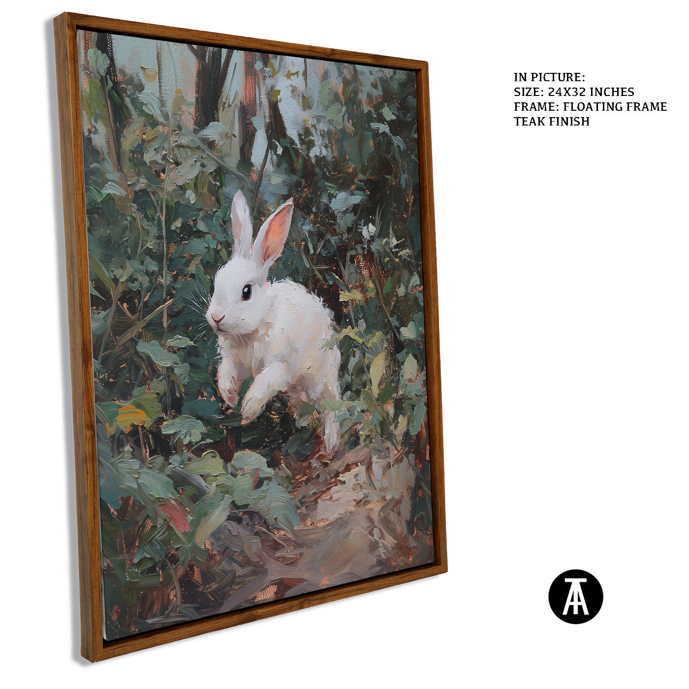 Artwork in Floating Frame