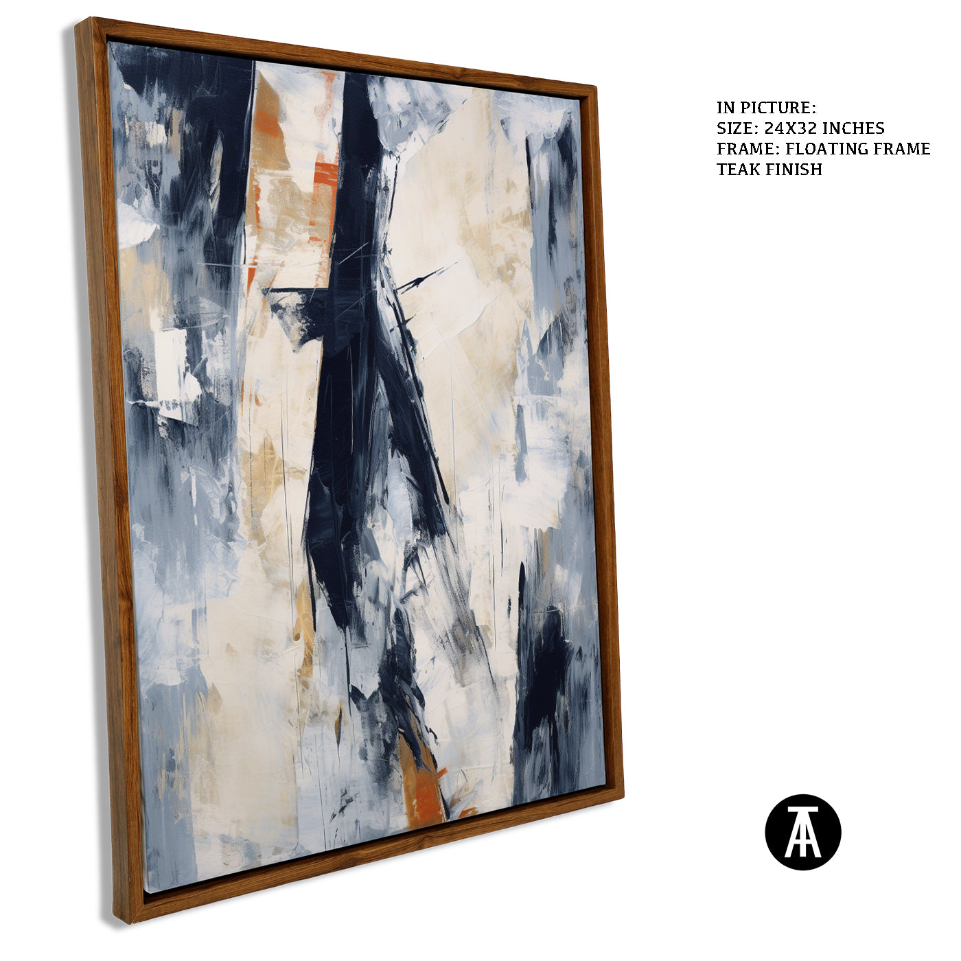 Artwork in Floating Frame