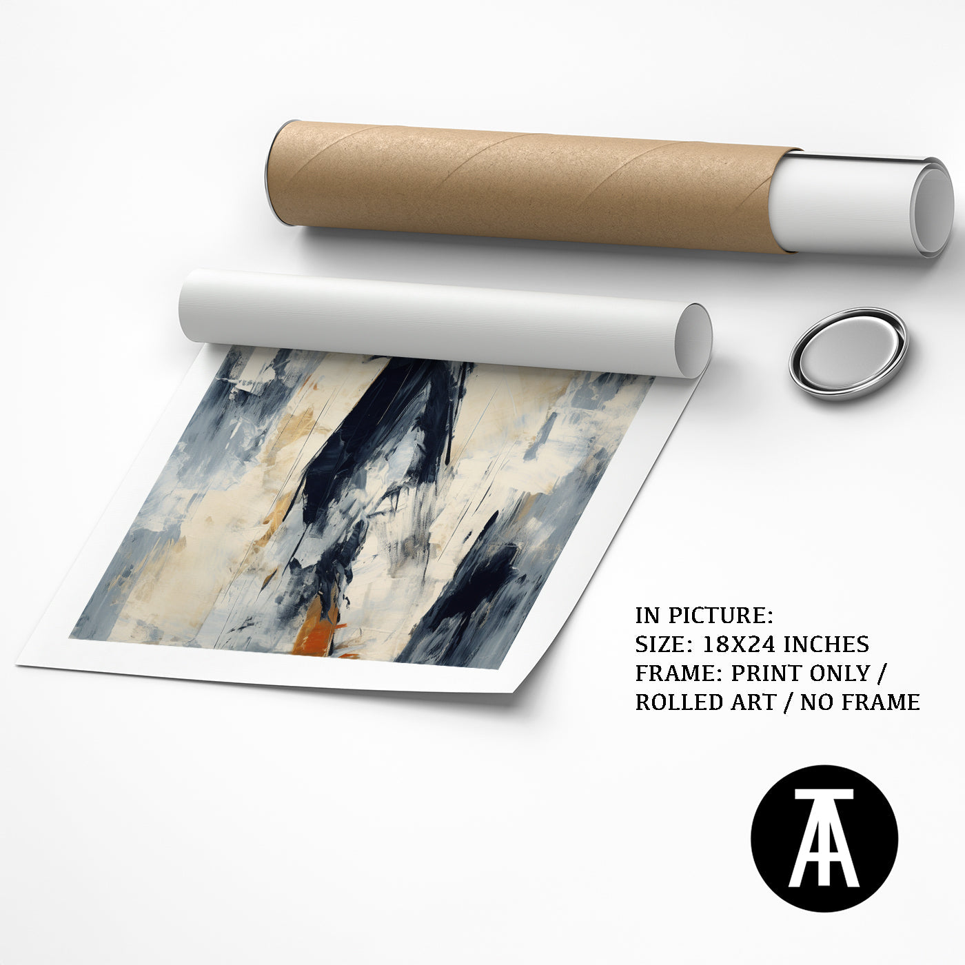 Artwork as Print Only or Rolled Art