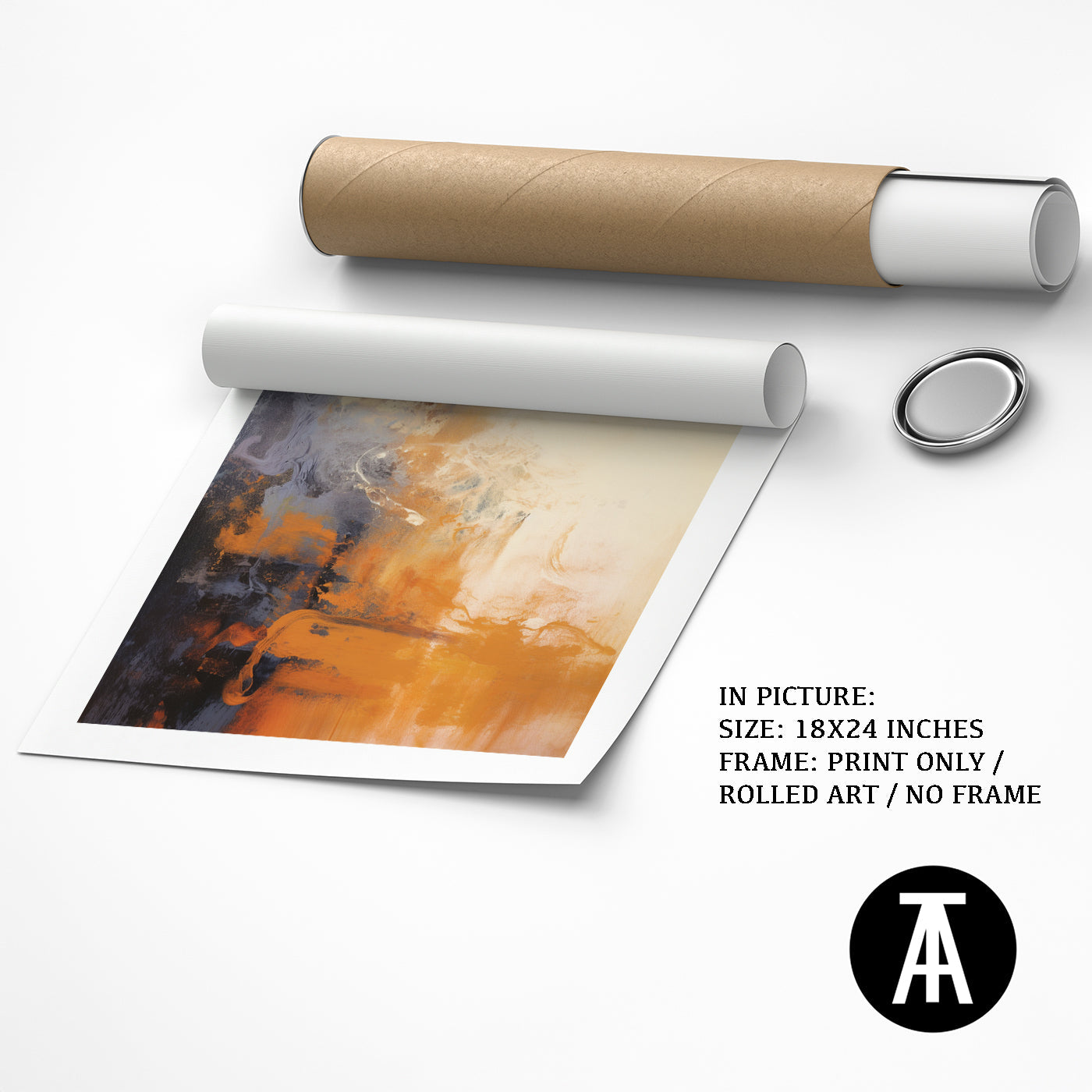 Artwork as Print Only or Rolled Art