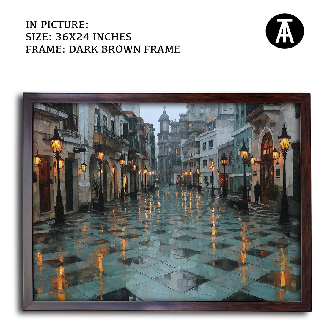 Artwork in Black Frame