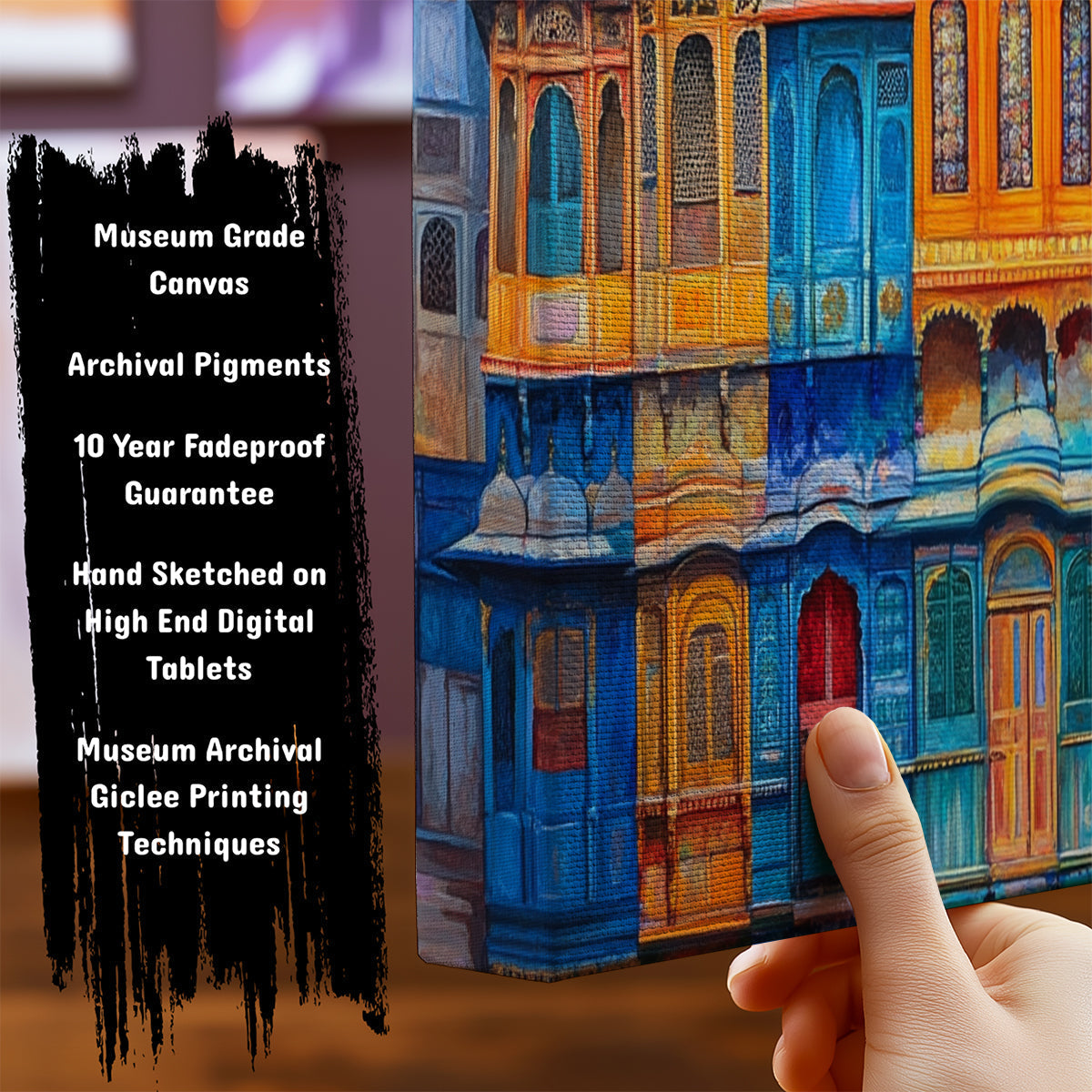 Information about Indian Art Canvas Art Print