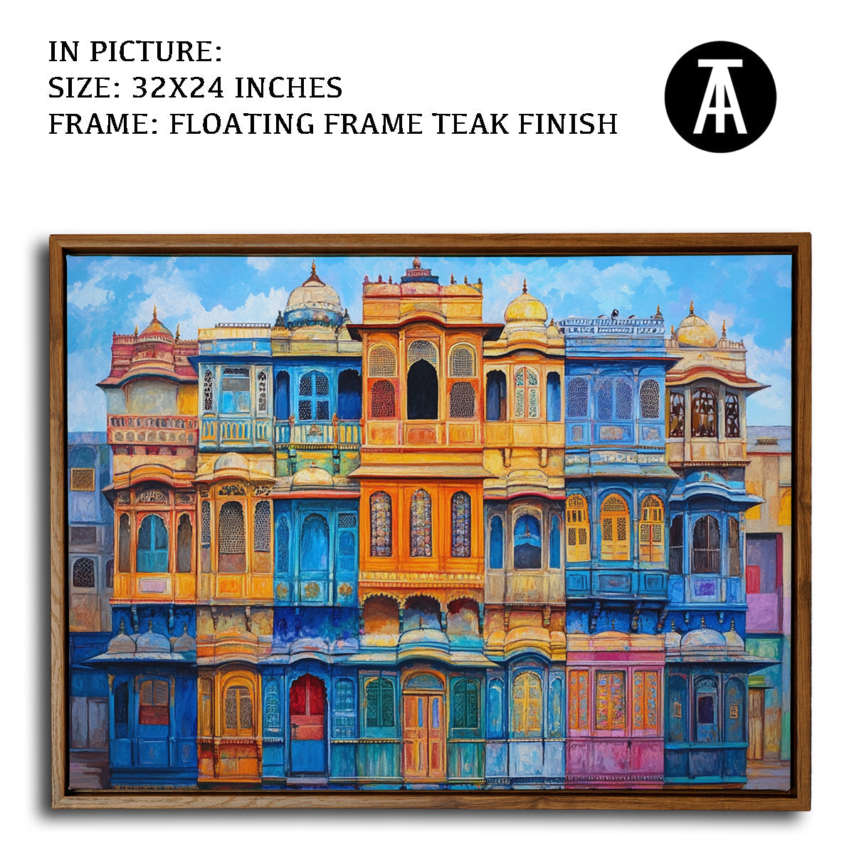 Artwork in Floating Frame