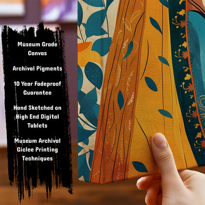 Information about Boho Art Canvas Art Print