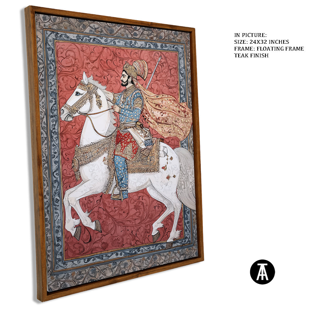 Artwork in Floating Frame